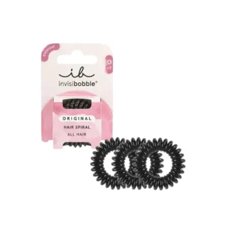 Invisibobble Original Hair Spiral True Black 3uds